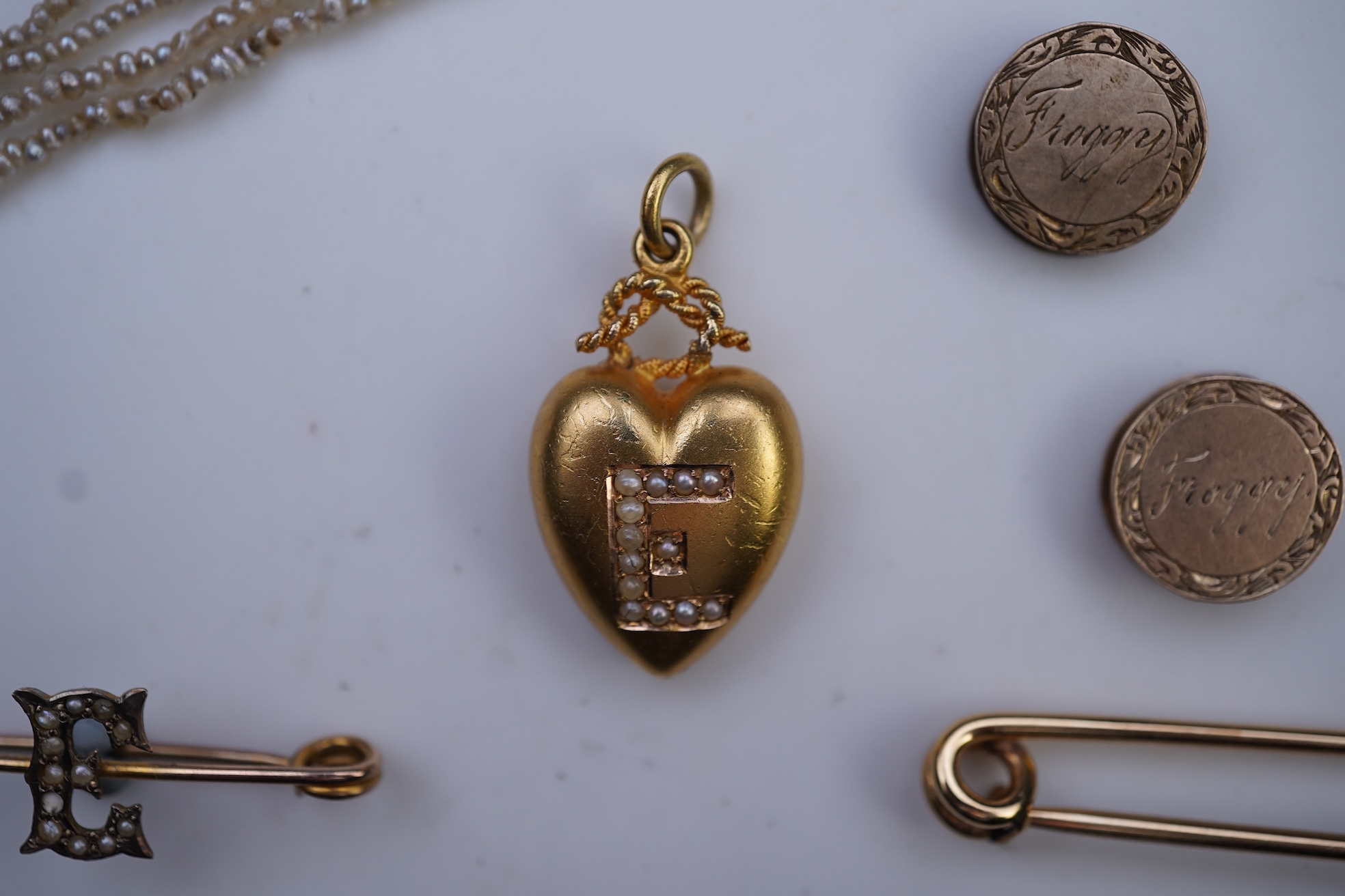 A collection of jewels, late 19th/early 20th century